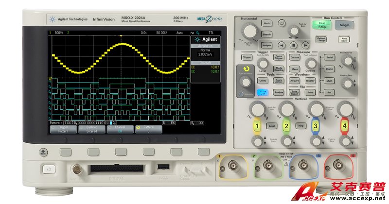 Agilent MSOX2004A 70 MHz、4 通道示波器圖片