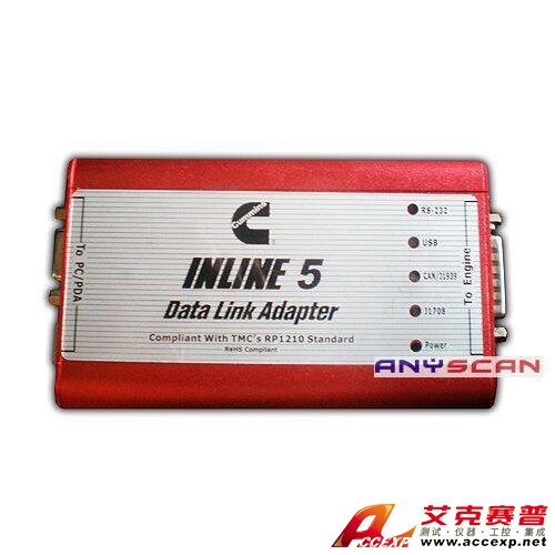 康明斯原廠診斷儀Cummins INLINE 5-康明斯原廠診斷儀Cummins INLINE 5是一款重要的汽車診斷工具，本公司供應康明斯原廠診斷儀Cummins INLINE 5及其他原廠診斷儀，如需康明斯原廠診斷儀Cummins INLINE 5報價，請聯(lián)系客服。