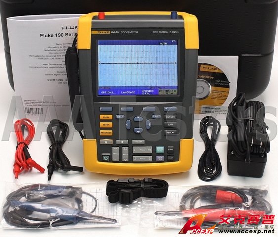 Fluke 190-502/AM/S 500MHz 手持式數(shù)字示波器