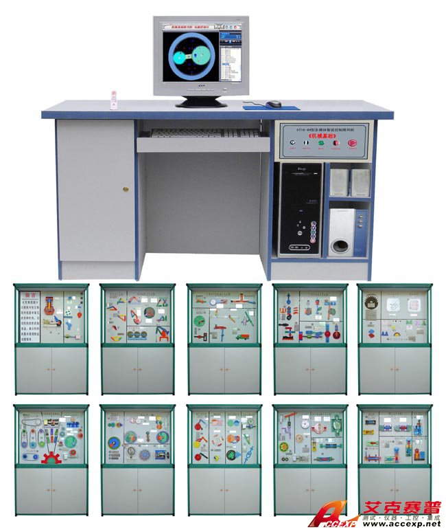 HY10-91型多媒體智能控制《機械基礎(chǔ)》陳列柜