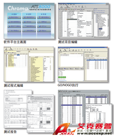 高性能自動測試系統(tǒng) Chroma 8000 ATS