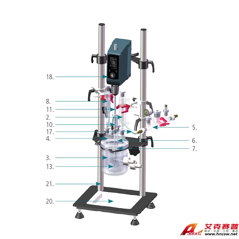 JULABO優(yōu)萊博 5000ml壓力反應(yīng)釜，（150mm法蘭開口）JRS-6429-245