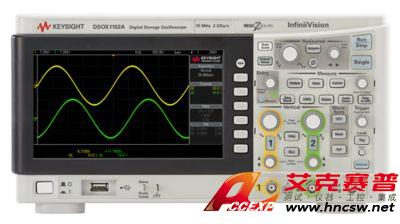 keysight是德 DSOX1102A 示波器：70/100 MHz，2 個(gè)模擬通道